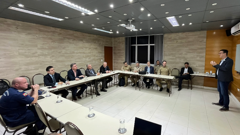 Estratégia de cibersegurança pauta reunião entre CIASC e forças de segurança do Estado
