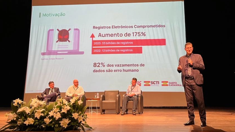 Cibersegurança é tema de painel apresentado pelo CIASC no segundo dia de SICTI