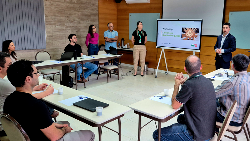CIASC promove Workshop sobre Liderança e Gestão de Equipes para gerentes e coordenadores