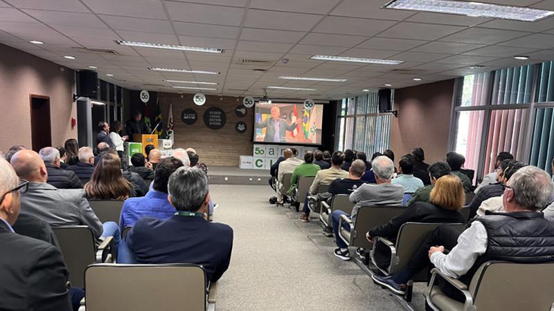 CIASC celebra 50 anos com evento especial para empregados