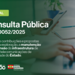 CIASC abre Consulta Pública sobre a expansão da infraestrutura de redes do Estado